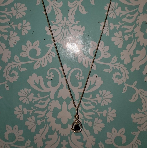 18kt over sterling silver necklace - Picture 3 of 4